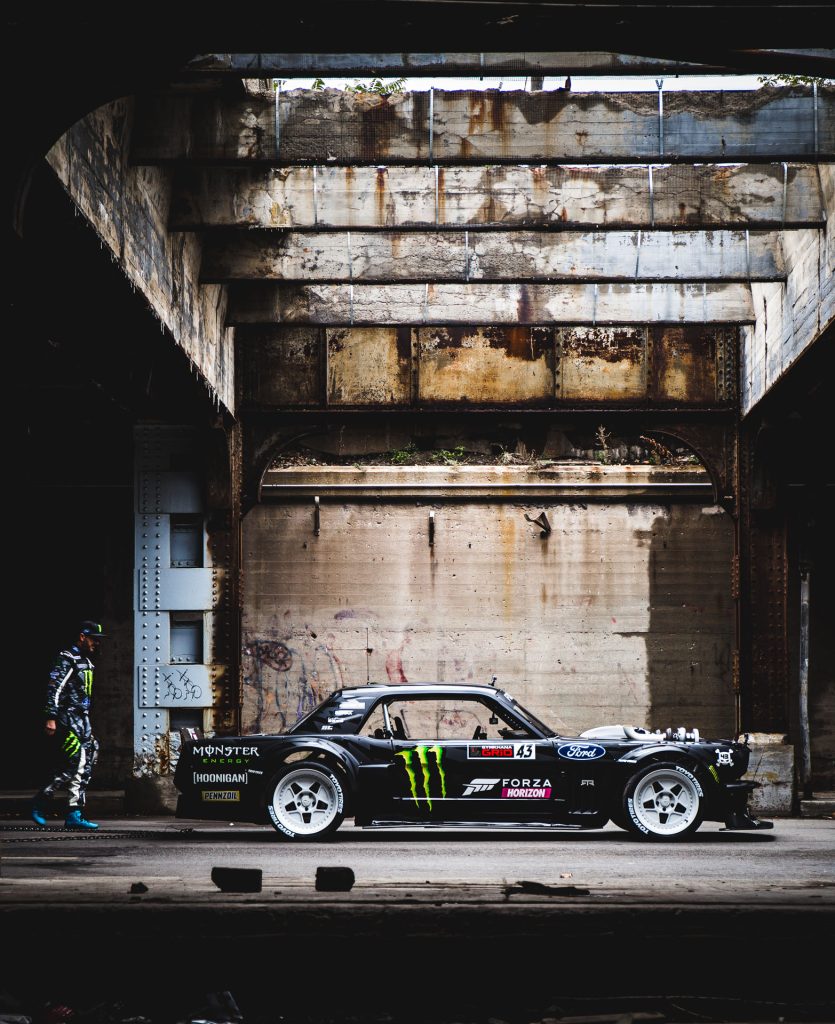 Ken Block and the 1965 Ford Mustang Hoonicorn