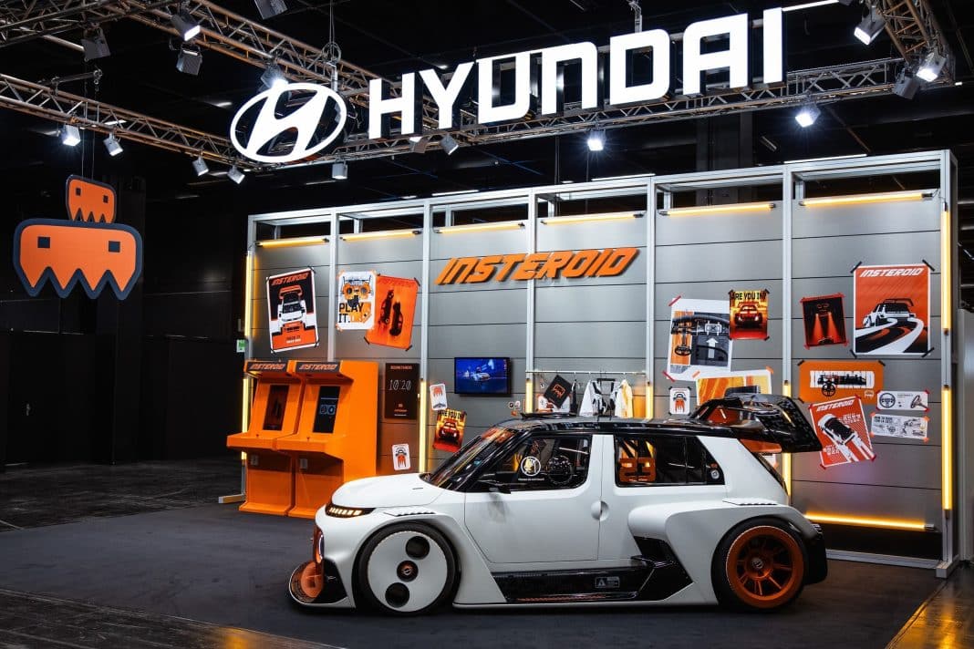 Hyundai Motor Brings Retro Arcade Fun With INSTEROID Concept Car to gamescom 2025