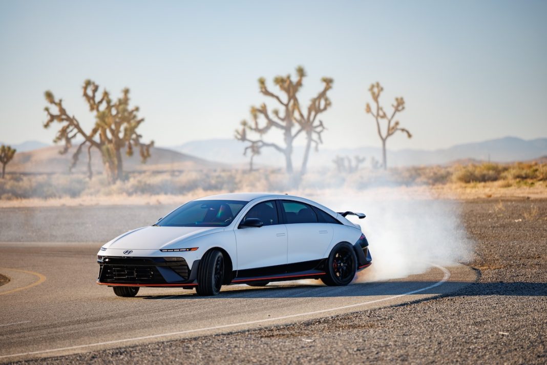 Hyundai IONIQ 6 N High-Performance EV Supercharges AutoMobility LA with North American Premiere